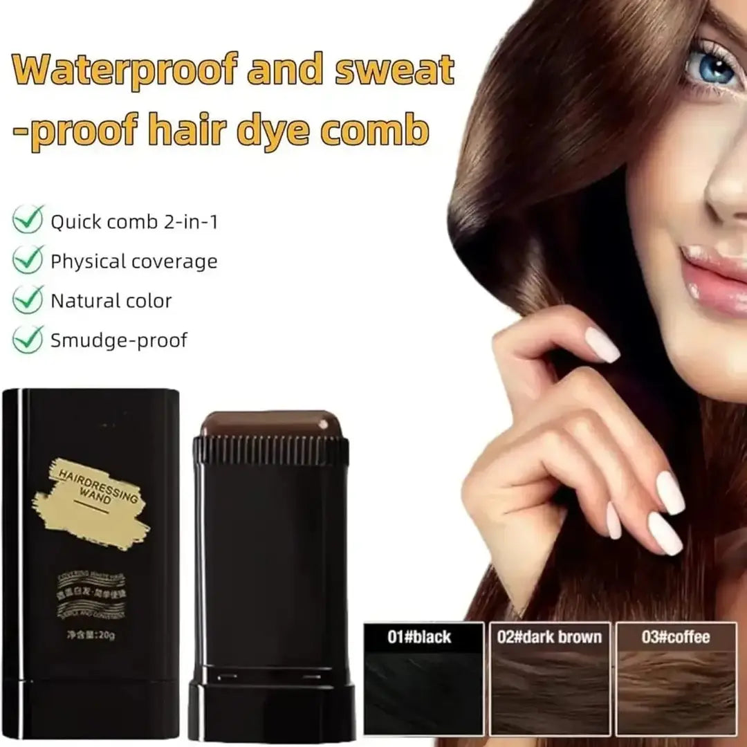 Hair Comb Dye Color Stick, 1 Hair Color Stick