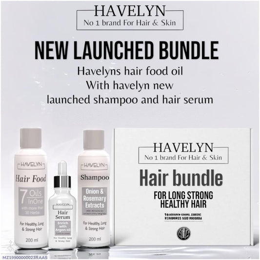 3 in 1 Hair Care Bundle for Healthy Long Hair