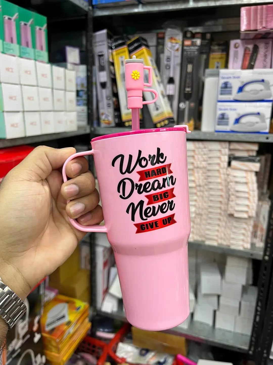 Sip & Drink Cartoon Tumbler 750ml β Kids Water Bottle with Straw & Handle | BPA Free Cute Character Cup for School & Travel
