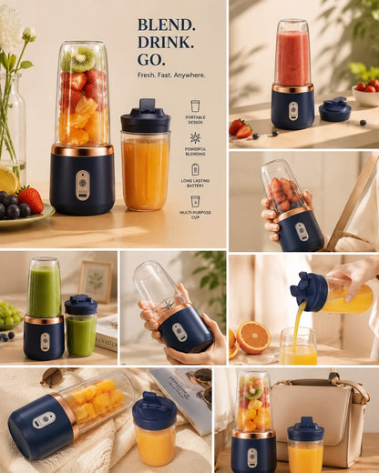 Electric Juice Cup 50ml – Fast-Charging Personal Blender