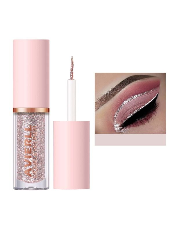 4-Piece Waterproof Glitter Eyeliner Set – Multicolor Shine