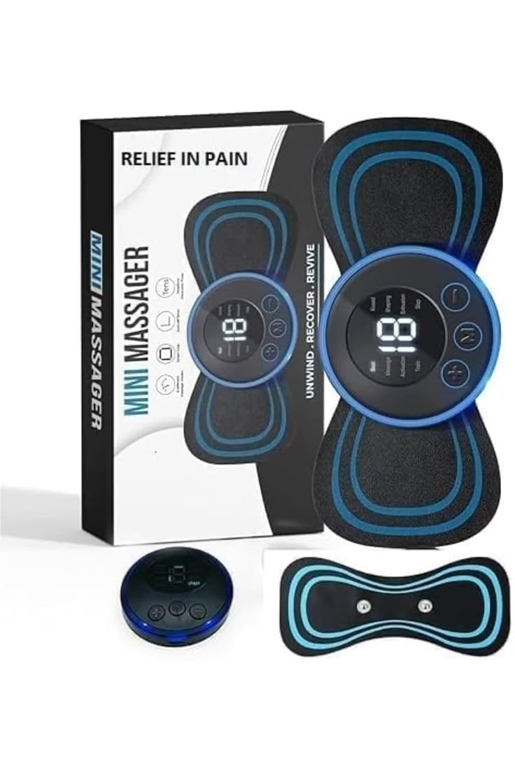 EMS Butterfly Massager – Portable Rechargeable Muscle Relief