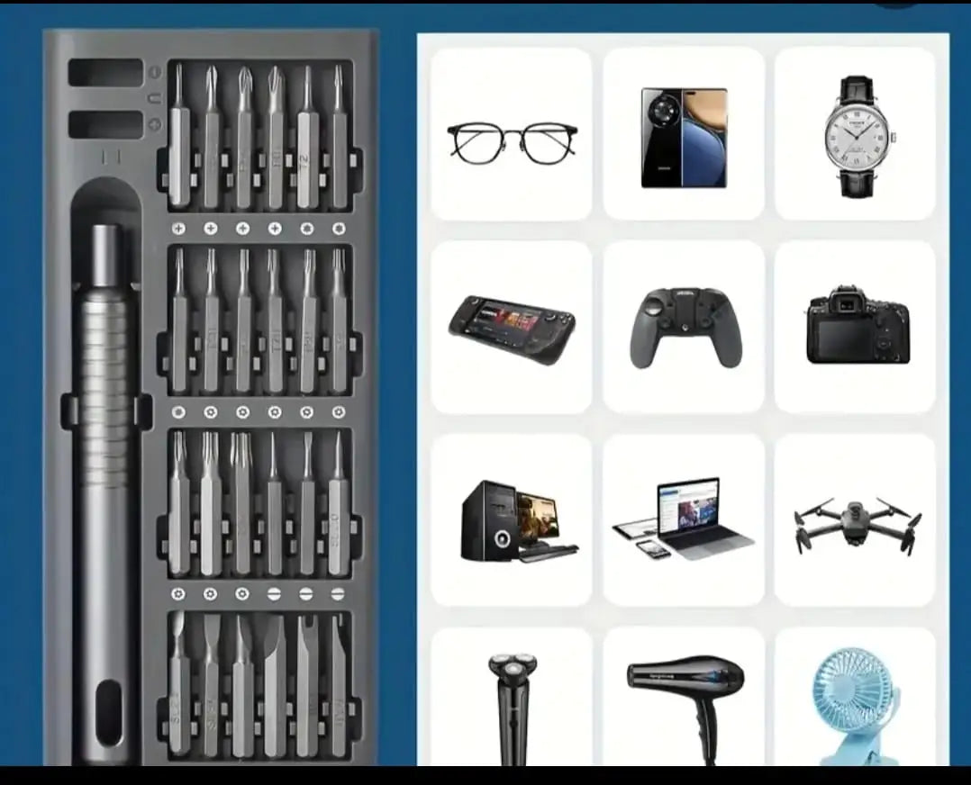 24-in-1 Precision Screwdriver Tool Kit – Multi-Purpose Repair Set