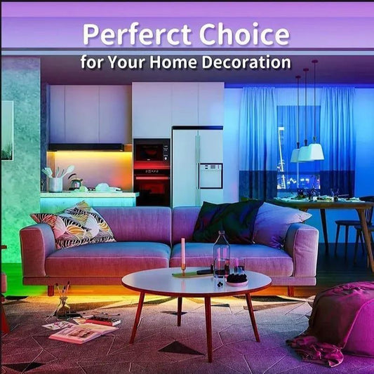 16.4FT RGB LED Light Strip PVC Waterproof Remote Control