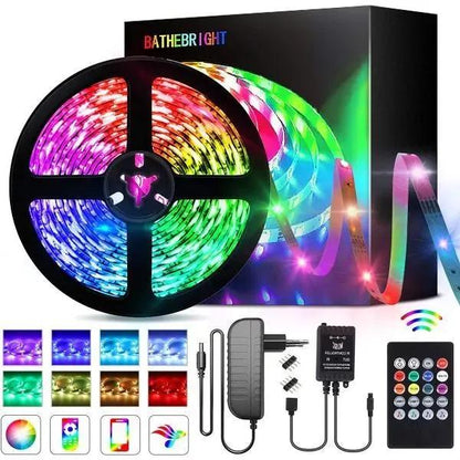 16.4FT RGB LED Light Strip PVC Waterproof Remote Control