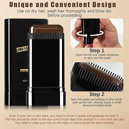 Hair Comb Dye Color Stick, 1 Hair Color Stick