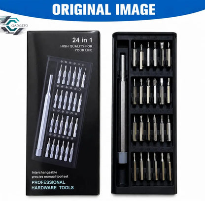 24-in-1 Precision Screwdriver Tool Kit – Multi-Purpose Repair Set
