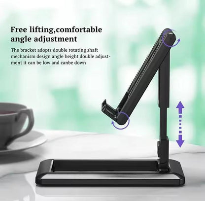 Premium Black ABS Tripod Stand for iPhone iPad Xiaomi