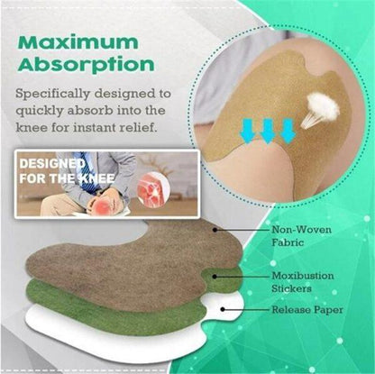 Royal Prestige Knee Pain Relief Patch – 12 Pack for Fast, Targeted Relief